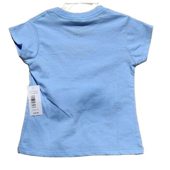 Disney Girls 2T Frozen 2 Light Blue Courage is Calling New Short Sleeve T-shirt - Picture 2 of 2